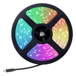 MOES Smart WiFi Ambient Lighting TV Backlight 4K HDMI 2.0 Sync Box LED Light Strip Music-JUSTSHOP.GE-ზე