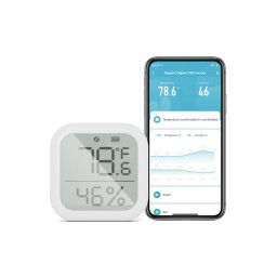 Moes ZSS-X-TH-C-MS ტემპერატურატენაიანობის სენოსრი Zigbee-JUSTSHOP.GE-ზე