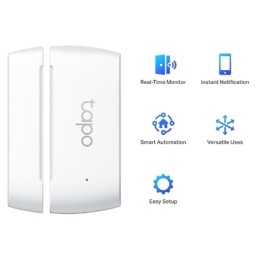 TP-Link Tapo T110 Tapo ჭკვიანი კარისგანჯრის გაღების სენსორი-JUSTSHOP.GE-ზე