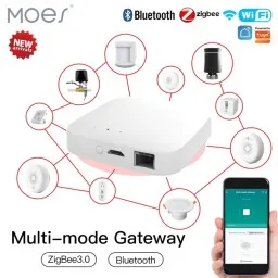 Moes MHUB-MS LAN ცენტრალური მართვის ჰაბი BluetoothZigBee-JUSTSHOP.GE-ზე