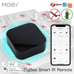Moes Zigbee Univeral IR Remote Controle Cordless
