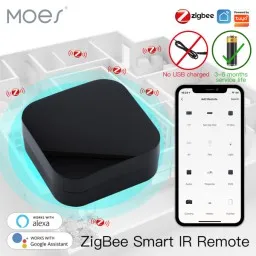 Moes Zigbee Univeral IR Remote Controle Cordless-JUSTSHOP.GE-ზე