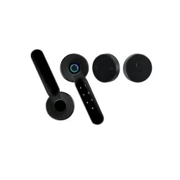 Moes კარის საკეტი სახელური Bluetooth Security Smart Door Lock Multiple Unlocking Fingerprint Lock, RFID Battery Powered-JUSTSHOP.GE-ზე
