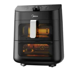 აეროგრილი Midea MF-CY110A, 1850W, 11L, Air Fryer, Black MF-CY110A-JUSTSHOP.GE-ზე