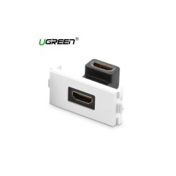 HDMI როზეტი UGREEN MM113 (20318) adapter connector HDMI Socket Panel (White)