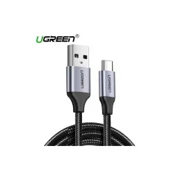 USB კაბელი Ugreen US288 (60126) USB 2.0 A to Type C, 1m, Black-JUSTSHOP.GE-ზე