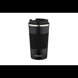 თერმო ჭიქა Ardesto Travel mug Urban 500 ml, black, s/s-JUSTSHOP.GE-ზე