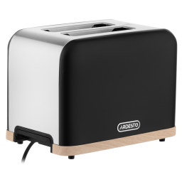 ტოსტერი Ardesto toaster T-F420BWD, 800W, metal, 2 slots, black-JUSTSHOP.GE-ზე