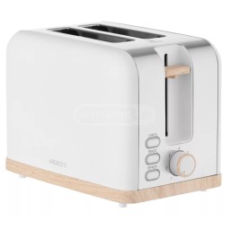 ტოსტერი Ardesto toaster T-F420WWD, 800W, metal, 2 slots, white-JUSTSHOP.GE-ზე