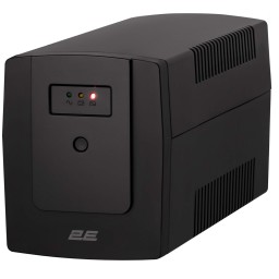 UPS უწყვეტი კვების წყარო 2E ED1200, 200VA/720W, LED, 3xSchuko-JUSTSHOP.GE-ზე