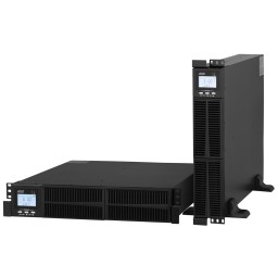 UPS უწყვეტი კვების წყარო 2E OD3000RT, 3000VA/2700W, RT2U, LCD, USB, 3xSchuko-JUSTSHOP.GE-ზე