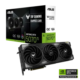 ვიდეობარათი ASUS Graphic Card GeForce RTX 5070 TI 16GB GDDR7 OC TUF-RTX5070TI-O16G-GAMING-JUSTSHOP.GE-ზე