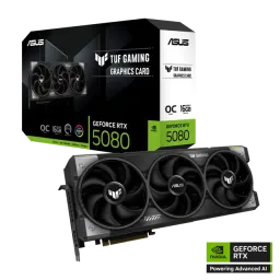 ვიდეობარათი ASUS Graphic Card GeForce RTX 5080 16GB GDDR7 OC TUF-RTX5080-O16G-GAMING