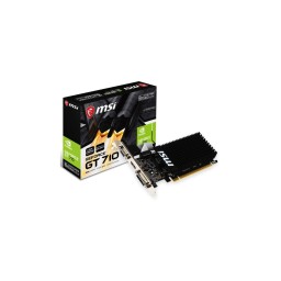 ვიდეობარათი MSI Graphic Card GeForce GT 710 2GB GDDR3 LP