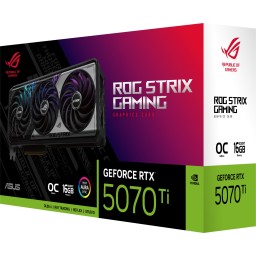 ვიდეობარათი ASUS Graphic Card GeForce RTX 5070 TI 16GB GDDR7 OC ROG-STRIX-RTX5070TI-O16G-GAMING-JUSTSHOP.GE-ზე