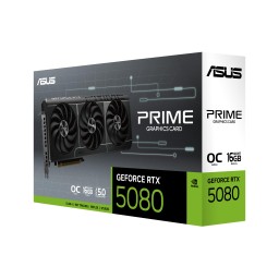 ვიდეობარათი ASUS GeForce RTX 5080 16GB GDDR7 OC PRIME-RTX5080-O16G-JUSTSHOP.GE-ზე