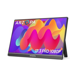 მონიტორი: ARZOPA A1M 17.3 FHD Mini HDMI USB Type-C