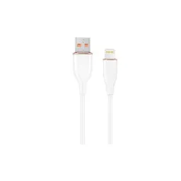კაბელი: Gembird CC-USB2S-AM8PM-1.5M-W USB to 8-pins charging & data cable 1.5m White