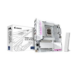 დედა დაფა: Gigabyte B860M AORUS ELITE WIFI6E ICE 1.0 4DDR5 LGA1851 - 9MB86MLI6-00-G10