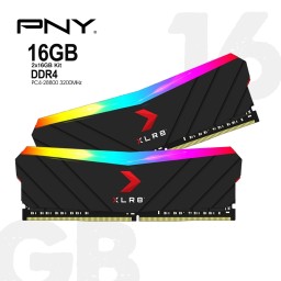 ოპერატიული მეხსიერება PNY 16GB XLR8 Gaming Epic-X RGB DDR4 3200MHz MD16GK2D4320016XRGB-JUSTSHOP.GE-ზე