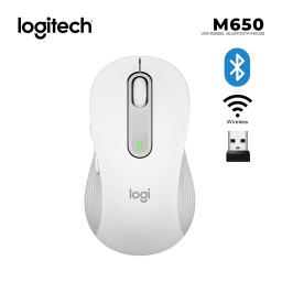 BLUETOOTH Wireless მაუსი LOGITECH M650 L910-006255 WHITE