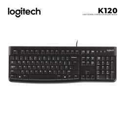 კლავიატურა LOGITECH K120 L920-002506 USB BLACK