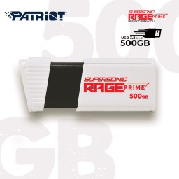 USB3.2 მეხსიერება PATRIOT SUPERSONIC RAGE PRIME 500GB PEF500GRPMW32U-JUSTSHOP.GE-ზე