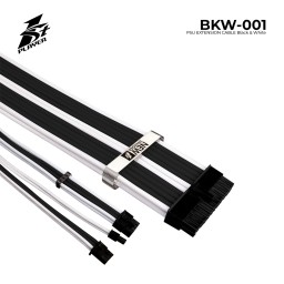 PSU სადენის დამაგრძელებელი 1STPLAYER BKW-001 Black & White-JUSTSHOP.GE-ზე