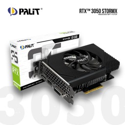 ვიდეო დაფა PALIT RTX 3050 StormX 8GB (NE63050018P1-1070F) GDDR6 128BIT-JUSTSHOP.GE-ზე