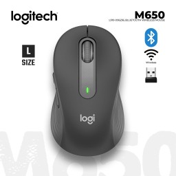 WIRELESS მაუსი LOGITECH M650 L910-006236 (L Size) BLACK