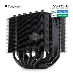 პროცესორის ქულერი THERMALRIGHT SILVER SOUL 135 BLACK