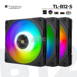 ქეისის ქულერი THERMALRIGHT TL-B12-S A-RGB BLACK