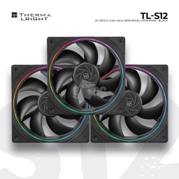 ქეისის ქულერი THERMALRIGHT TL-S12 A-RGB BLACK