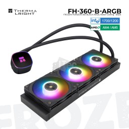 თხევადი გაგრილების სისტემა THERMALRIGHT FROZEN HORIZON 360 BLACK ARGB FH-360-B-ARGB