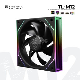 ქეისის ქულერი THERMALRIGHT TL-M12 A-RGB BLACK