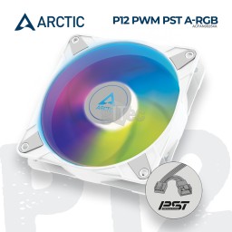ქულერი Arctic P12 PWM PST A-RGB ACFAN00254A WHITE