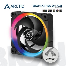 ქეისის ქულერი ARCTIC BioniX P120 A-RGB ACFAN00146A BLACK