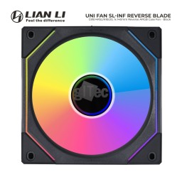 ქეისის ქულერი LIAN LI UNI FAN SL-INF REVERSE BLADE G99.14RSLIN1B.00 Black
