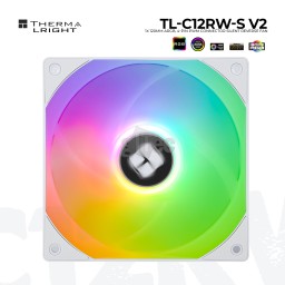 ქეისის ქულერი THERMALRIGHT TL-C12RW-S V2 (single) Reverse WHITE