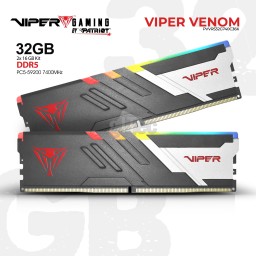 მეხსიერება PATRIOT VIPER VENOM RGB PVVR532G740C36K 32GB DDR5 7400MHZ-JUSTSHOP.GE-ზე