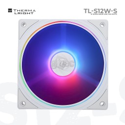 ქეისის ქულერი THERMALRIGHT TL-S12W-S A-RGB WHITE