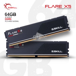 მეხსიერება G.Skill Flare X5 F5-5600J3636D32GX2-FX5 64GB DDR5 5600MHZ-JUSTSHOP.GE-ზე