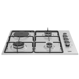 ჩასაშენებელი ქურის ზედაპირი BEKO HIGM 64123 SX-JUSTSHOP.GE-ზე