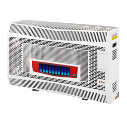 გაზის გამათბობელი 80მ² GILAN GDS-311-C BEJ Glass (0814-JUSTSHOP.GE-ზე