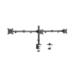 მონიტორის საკიდი: Gembird MA-D3-01 Adjustable desk 3-display mounting arm 17-27