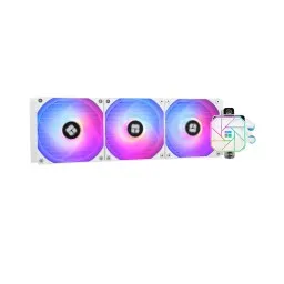 ქულერი: THERMALRIGHT Aqua Elite 360 WHITE V3 ARGB CPU Universal Cooler (in bulk)-JUSTSHOP.GE-ზე