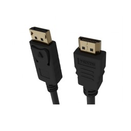 კაბელი: Gembird CC-DP-HDMI-3M 4K/60Hz DisplayPort to HDMI Cable 3m-JUSTSHOP.GE-ზე