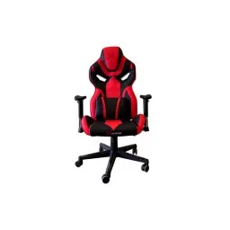 გეიმერული სავარძელი: Vertex Dominor Gaming Chair Black/Red PVC