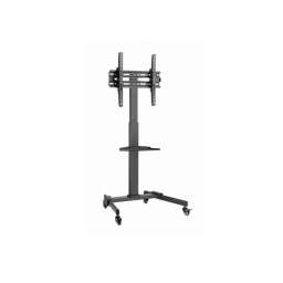 ტელევიზორის სადგამი: Gembird TVS-55T-01 TV floor stand with caster wheels (tilt) 32-55