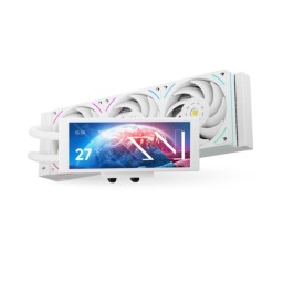 ქულერი: THERMALRIGHT Trofeo Vision 360 ARGB WHITE CPU Universal Cooler